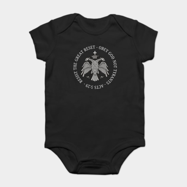Eastern Orthodox Christian Baby Bodysuit by QuirkyQuest Creations